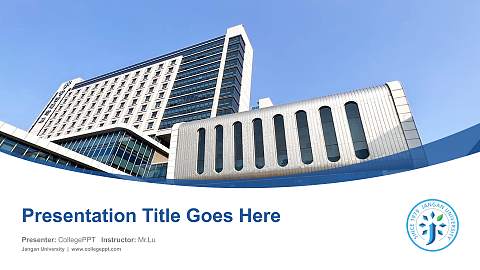 Jangan University Course/Courseware Creation PPT Template