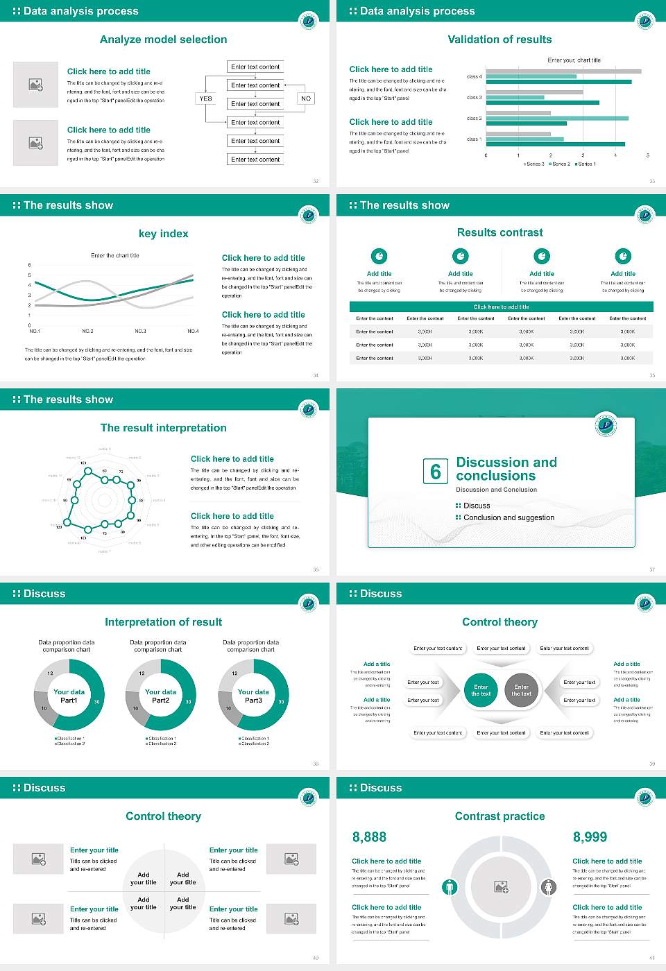 Doowon Technical University College Graduation Thesis Defense PPT Template16:9 ratio PPT effect preview image5