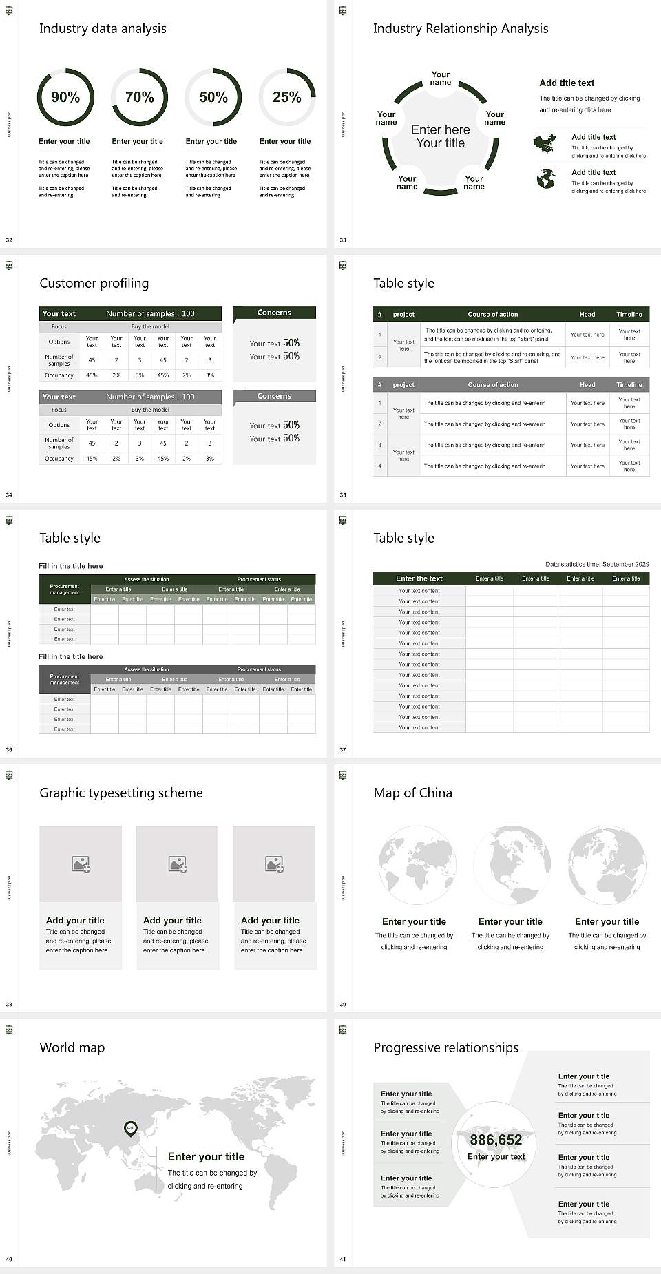 Japan College of Social Work Competition/Entrepreneurship Contest PPT Template4:3 ratio PPT effect preview image5