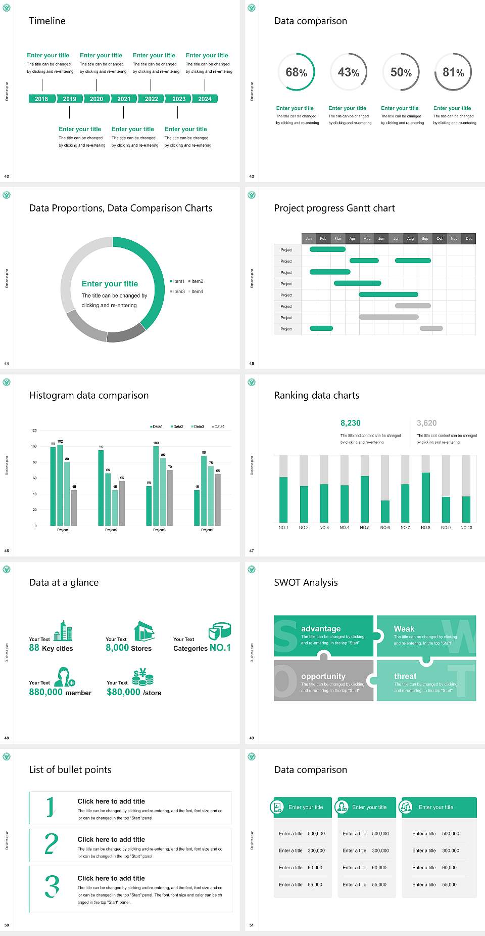 Yuhan College Competition/Entrepreneurship Contest PPT Template4:3 ratio PPT effect preview image6