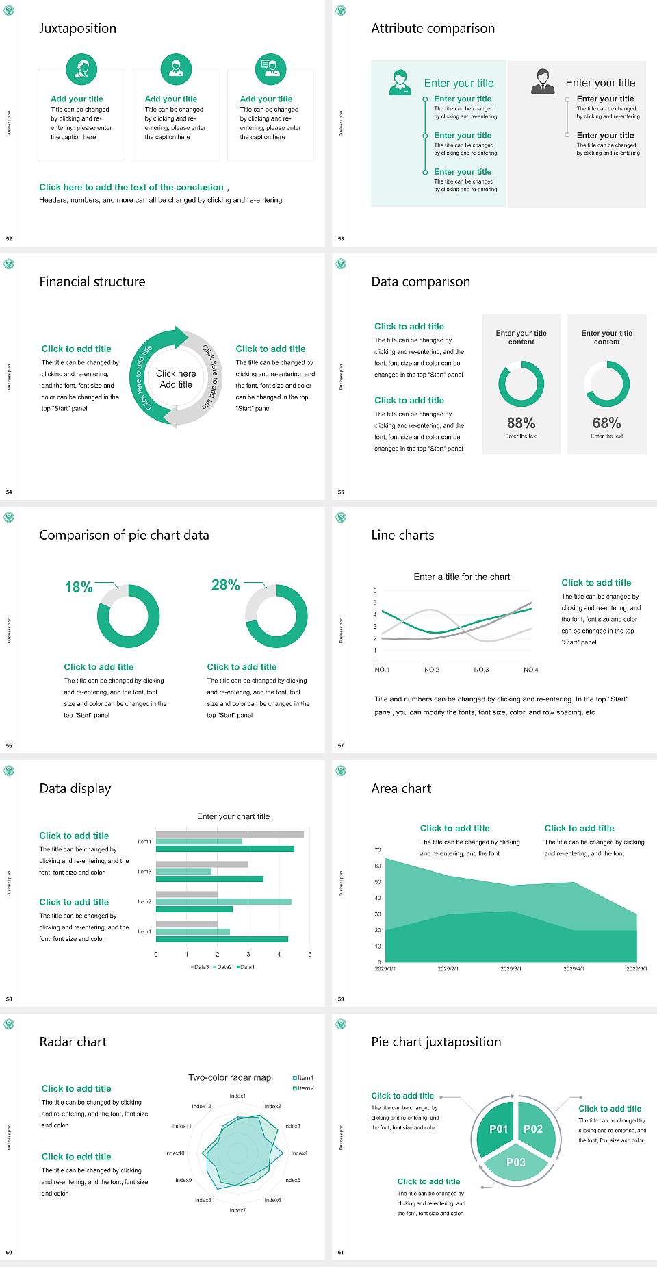 Yuhan College Competition/Entrepreneurship Contest PPT Template4:3 ratio PPT effect preview image7
