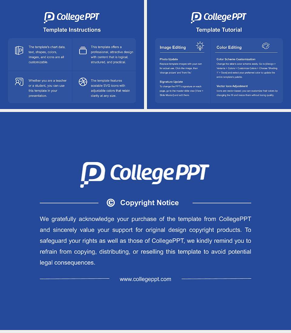 Gyeongnam Provincial Namhae College Course/Courseware Creation PPT Template4:3 ratio PPT effect preview image5