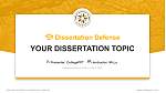 Paekche Institute of the Arts Graduation Thesis Defense PPT Template