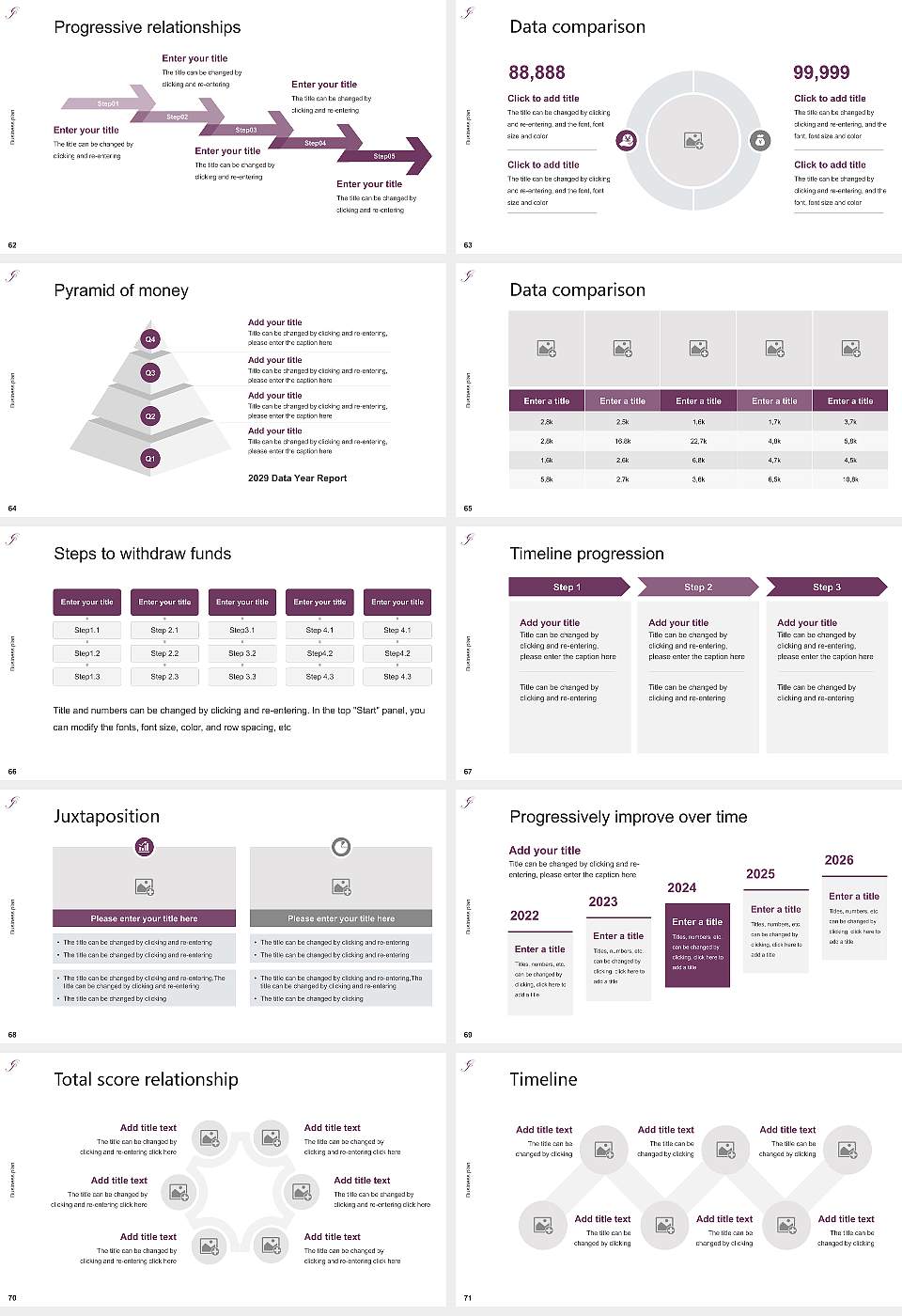 Chikushi Jogakuen University Competition/Entrepreneurship Contest PPT Template16:9 ratio PPT effect preview image8