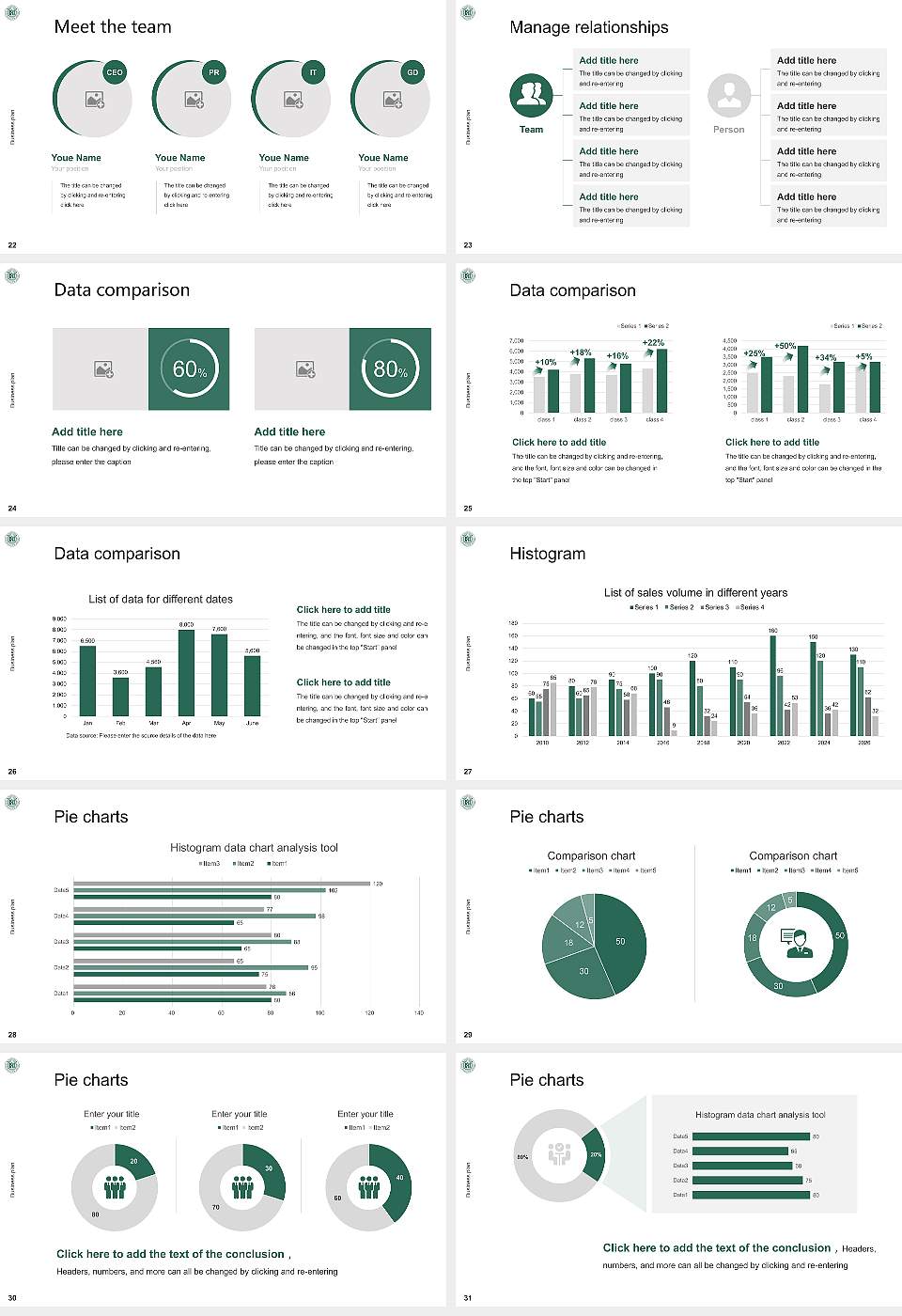 Korea National Sport University Competition/Entrepreneurship Contest PPT Template16:9 ratio PPT effect preview image4