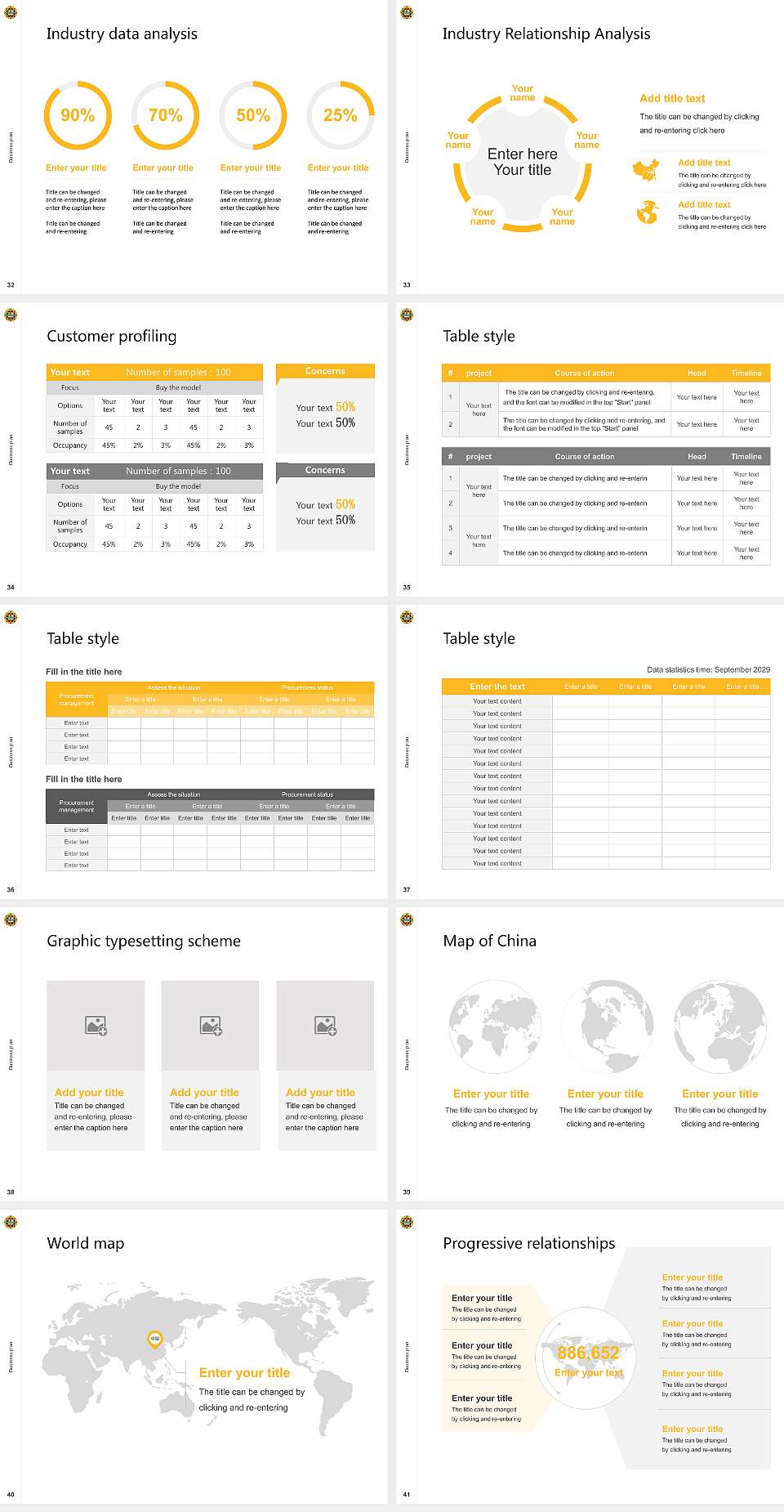 Joong-ang Sangha University Competition/Entrepreneurship Contest PPT Template4:3 ratio PPT effect preview image5
