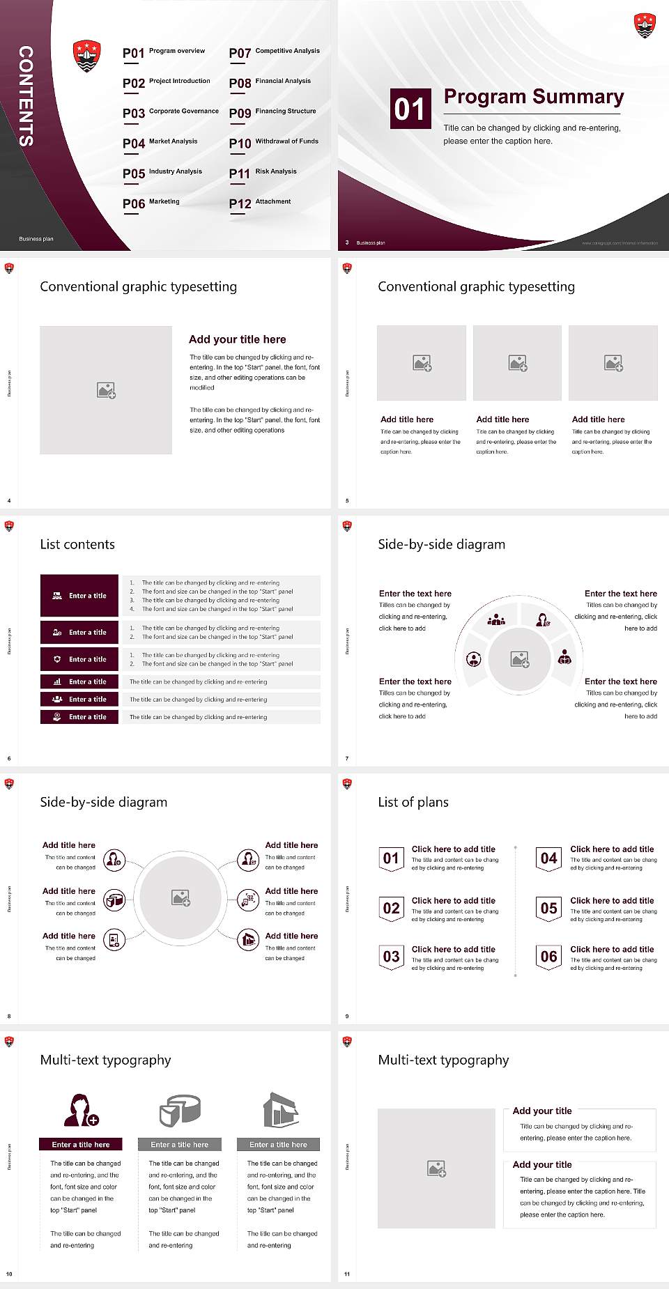 Leeds Trinity University Competition/Entrepreneurship Contest PPT Template4:3 ratio PPT effect preview image2
