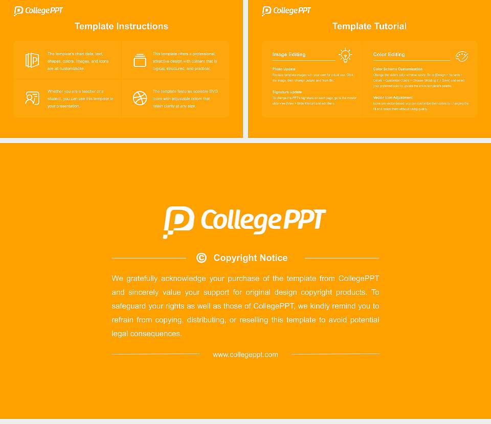 Howon University Academic Presentation/Research Findings Report PPT Template16:9 ratio PPT effect preview image5