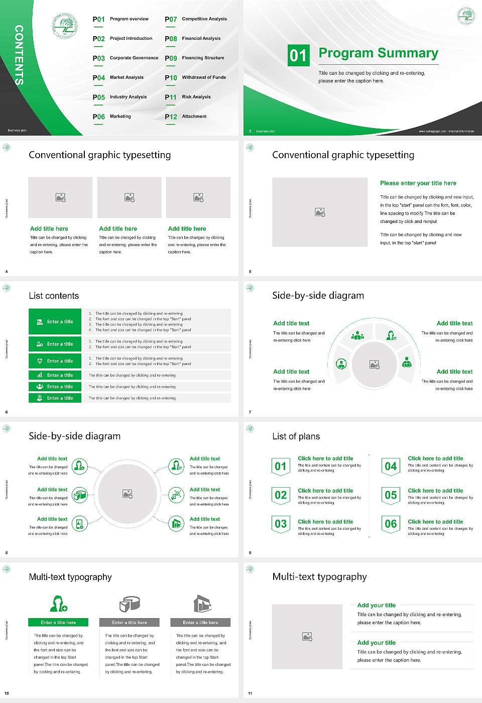 Gwangju National University of Education Competition/Entrepreneurship Contest PPT Template16:9 ratio PPT effect preview image2