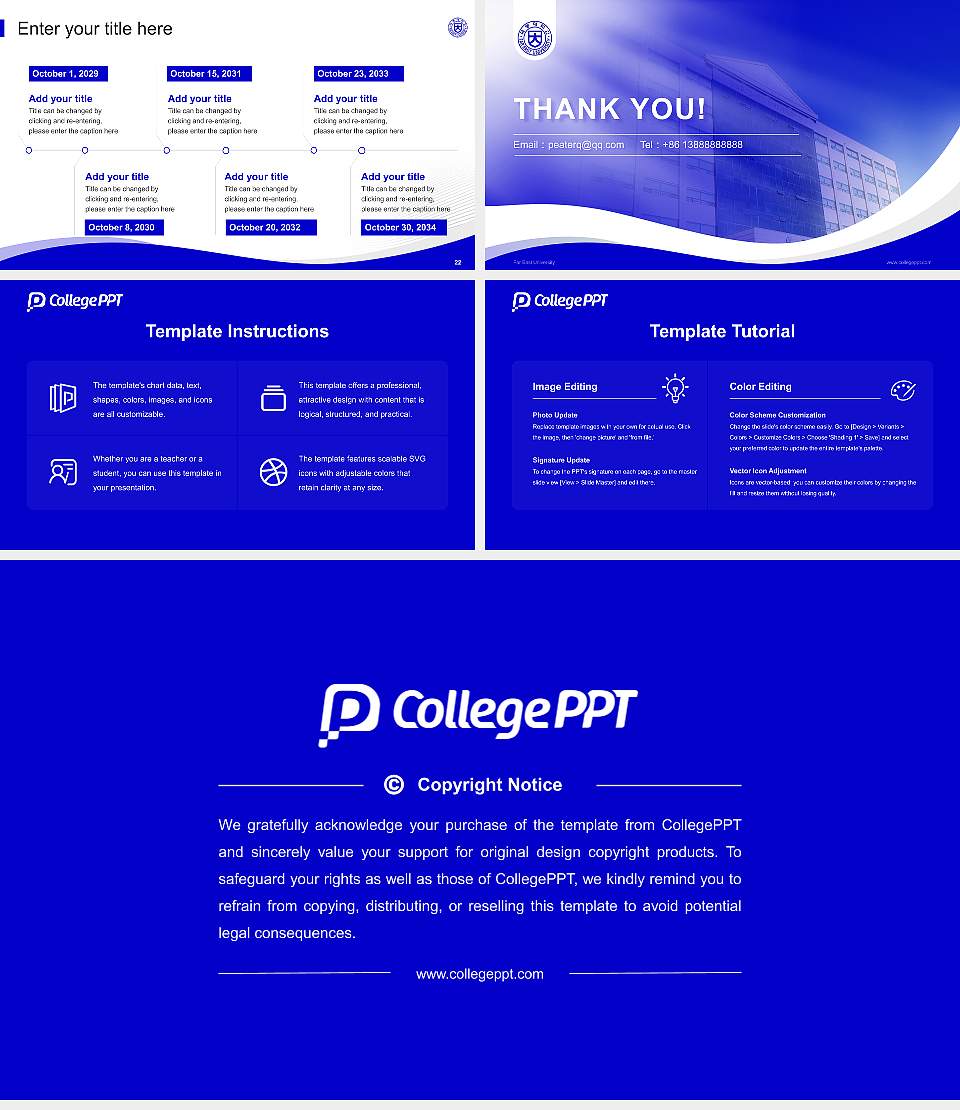 Far East University Lecture Sharing and Networking Event PPT Template16:9 ratio PPT effect preview image4