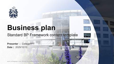 Brunel University London Competition/Entrepreneurship Contest PPT Template