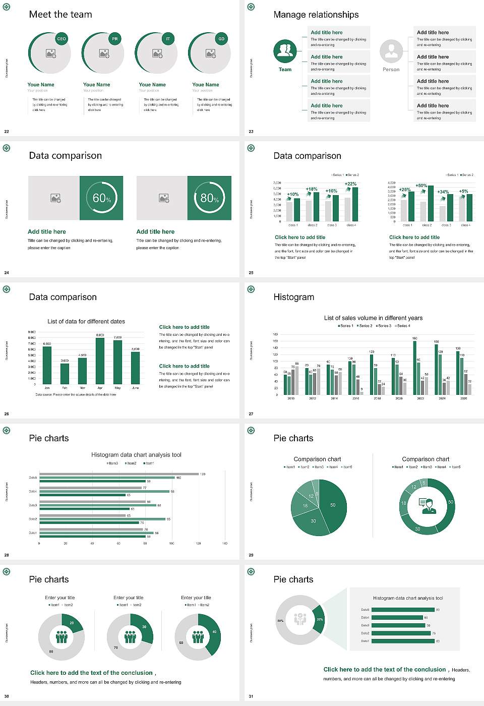 Jinju Health College Competition/Entrepreneurship Contest PPT Template16:9 ratio PPT effect preview image4
