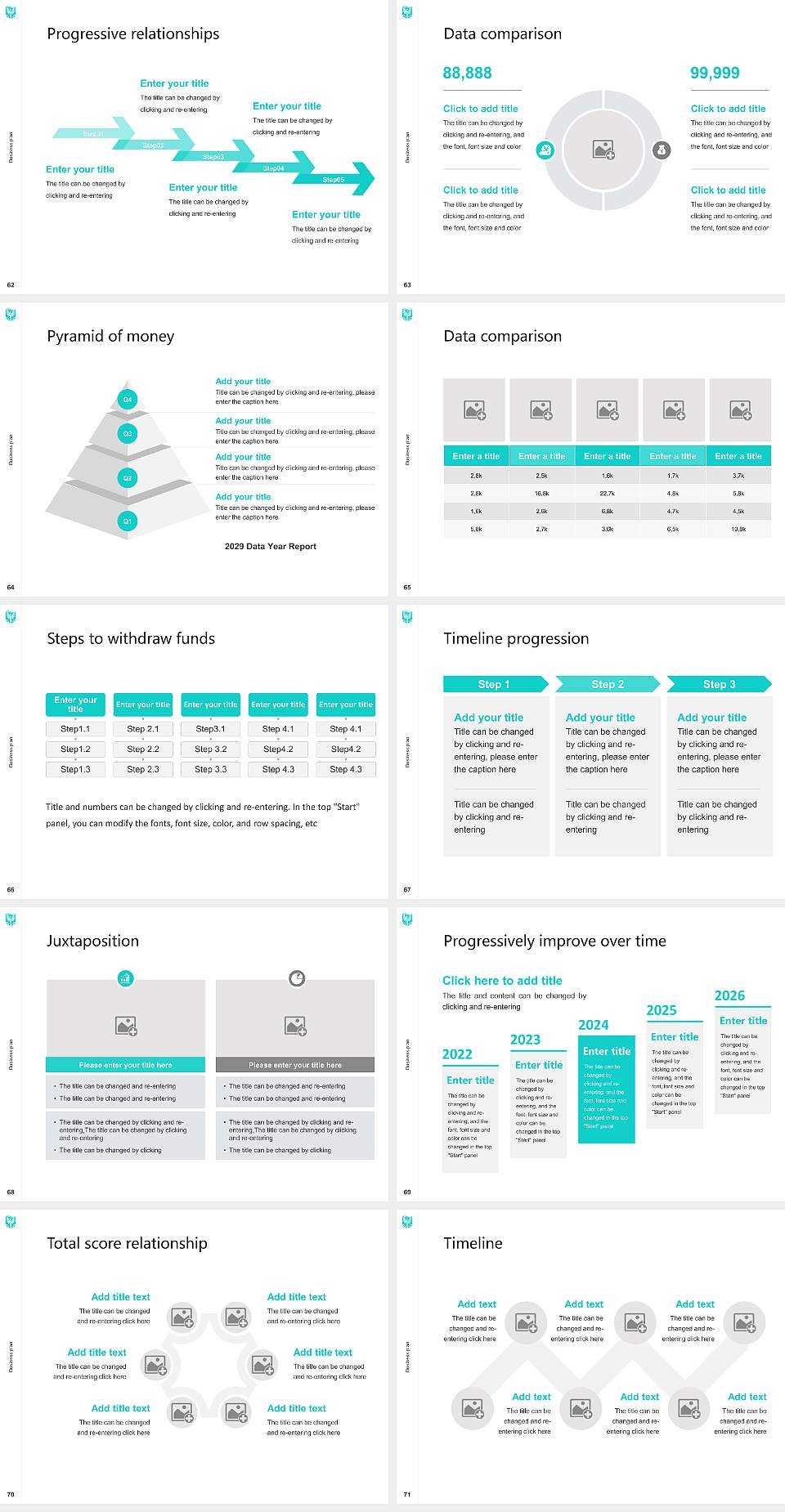 University of East London Competition/Entrepreneurship Contest PPT Template4:3 ratio PPT effect preview image8