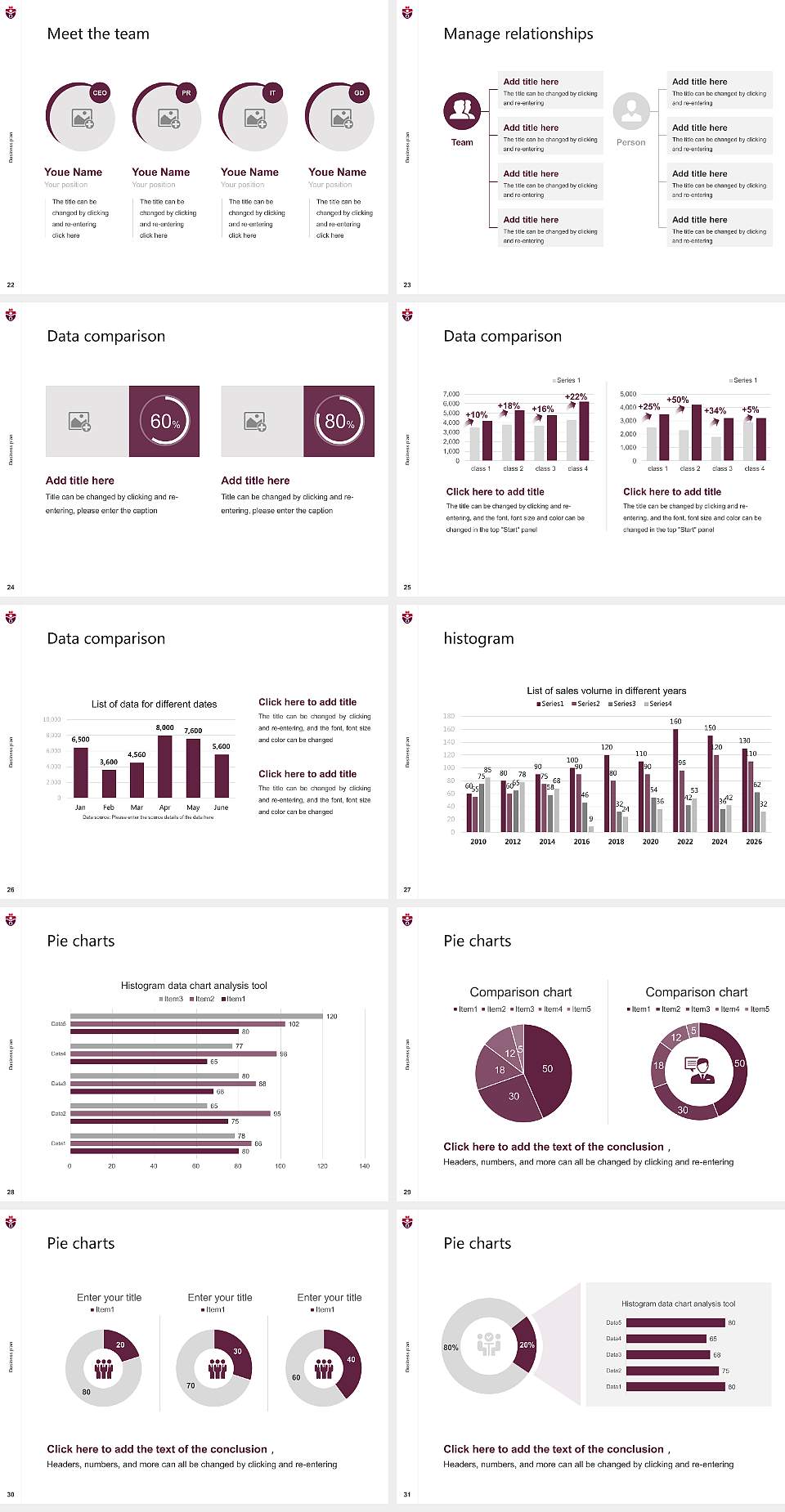 Saint Mary’s University Competition/Entrepreneurship Contest PPT Template4:3 ratio PPT effect preview image4