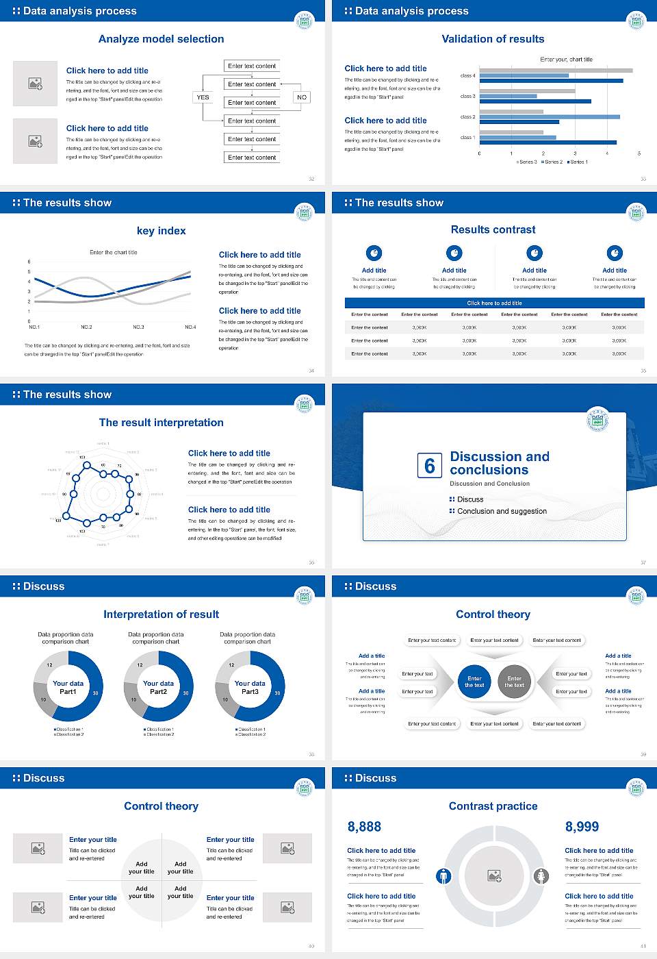 Pusan National University Graduation Thesis Defense PPT Template16:9 ratio PPT effect preview image5