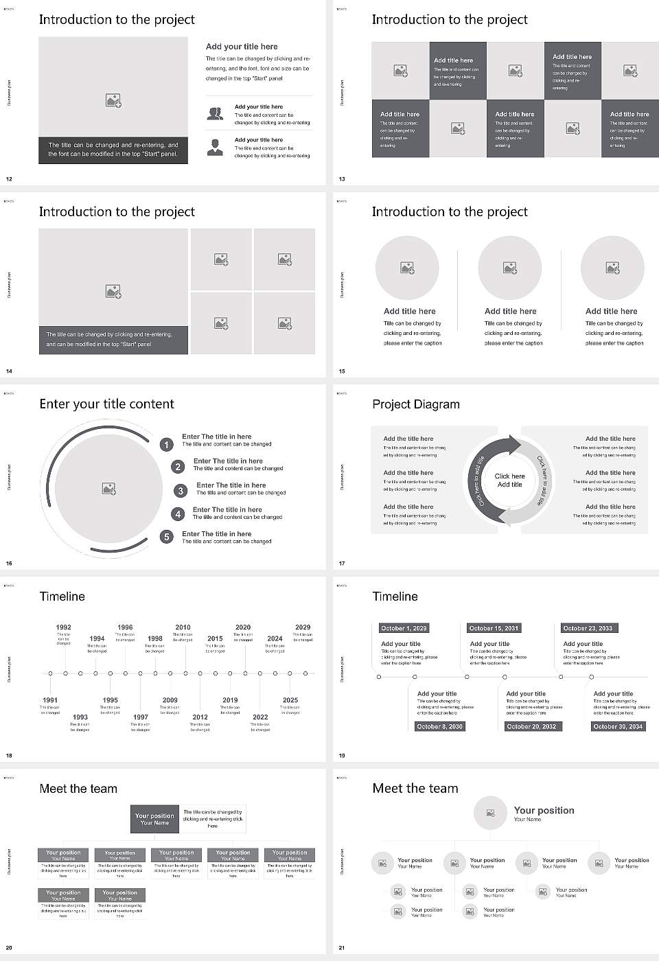 Korea National University of Arts Competition/Entrepreneurship Contest PPT Template16:9 ratio PPT effect preview image3