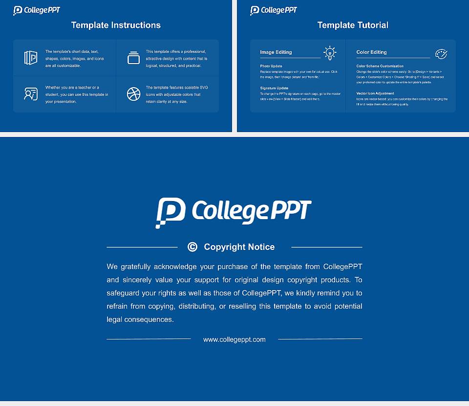 Hanyeong College Academic Presentation/Research Findings Report PPT Template16:9 ratio PPT effect preview image5