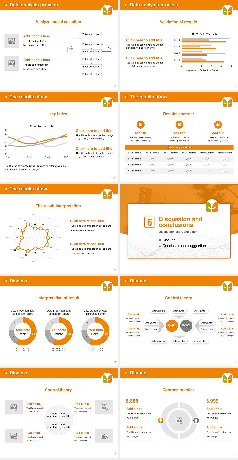 Korea National University of Welfare Graduation Thesis Defense PPT Template4:3 ratio PPT effect preview image5