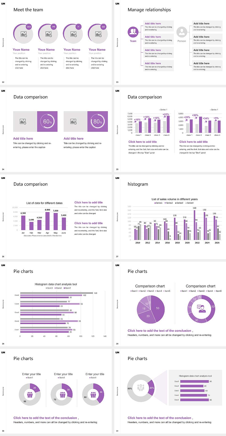 University of Hertfordshire Competition/Entrepreneurship Contest PPT Template4:3 ratio PPT effect preview image4