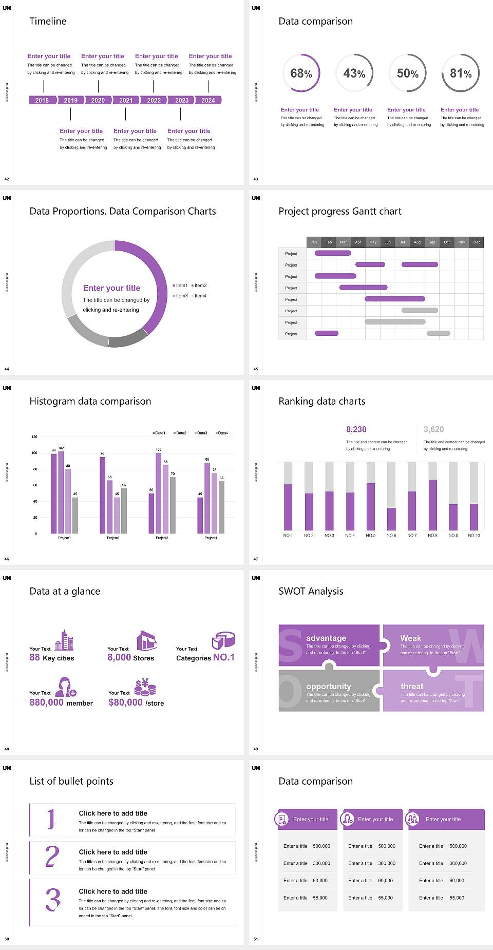 University of Hertfordshire Competition/Entrepreneurship Contest PPT Template4:3 ratio PPT effect preview image6