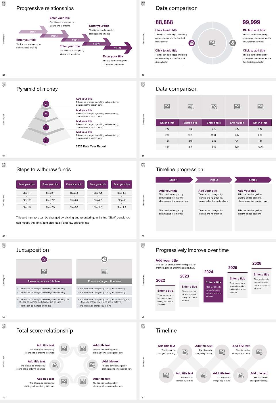 University of Winchester Competition/Entrepreneurship Contest PPT Template16:9 ratio PPT effect preview image8