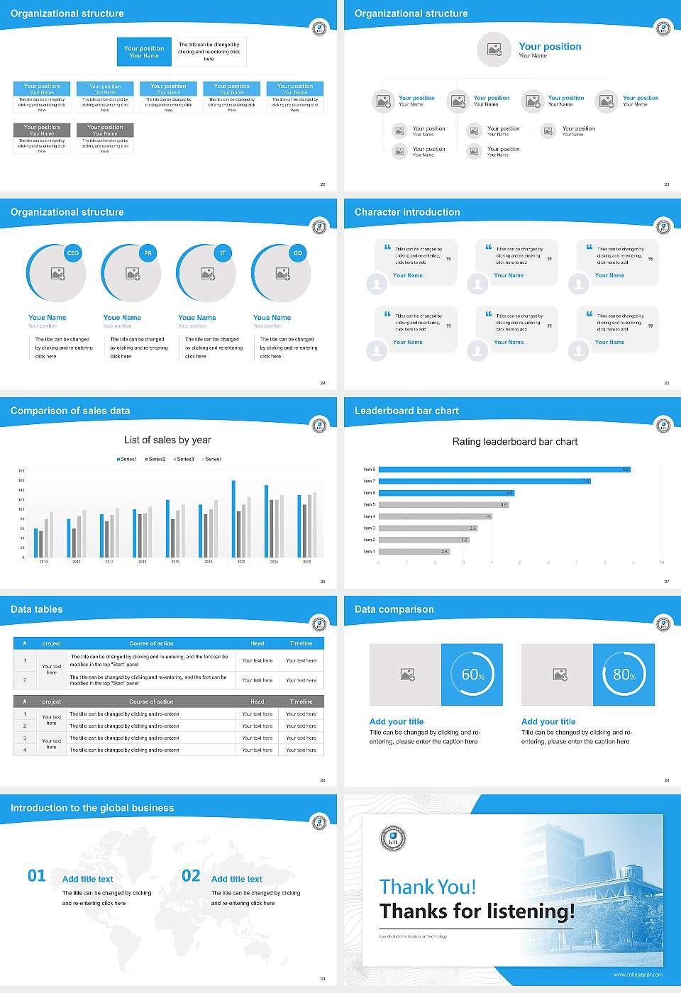 Kumoh National Institute of Technology Academic Presentation/Research Findings Report PPT Template16:9 ratio PPT effect preview image4