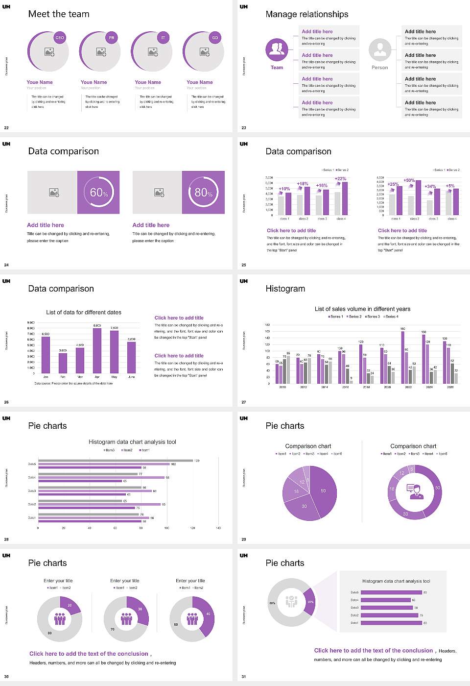 University of Hertfordshire Competition/Entrepreneurship Contest PPT Template16:9 ratio PPT effect preview image4