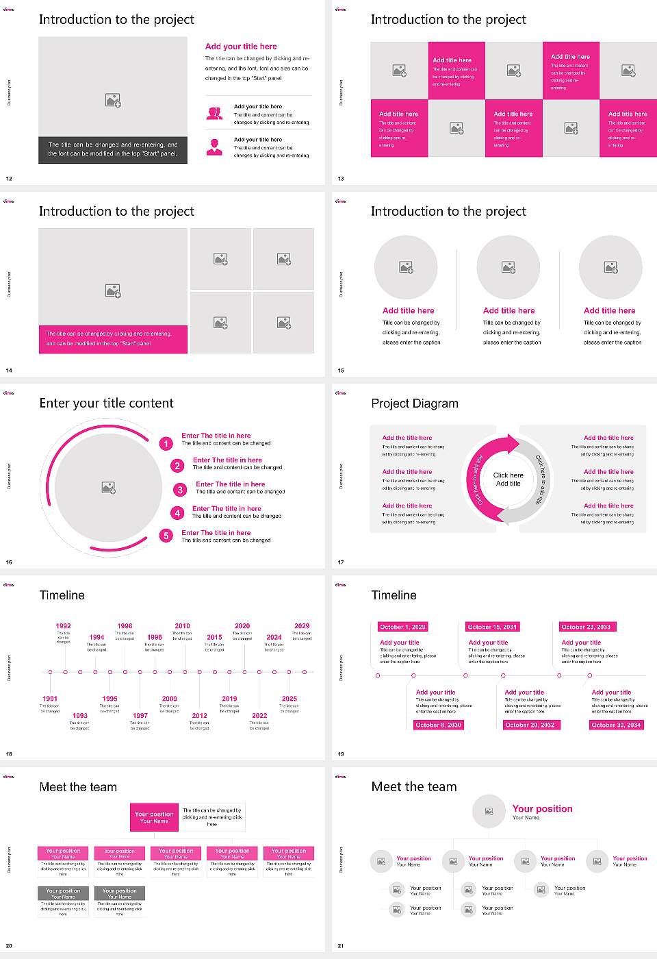 Dong-ah Institute of Media and Arts Competition/Entrepreneurship Contest PPT Template16:9 ratio PPT effect preview image3