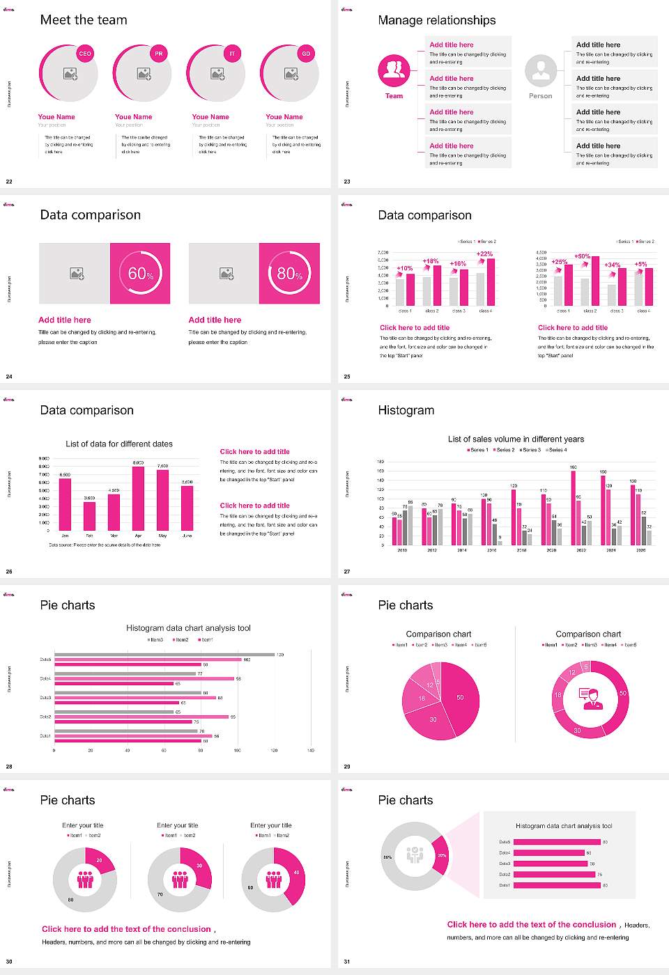 Dong-ah Institute of Media and Arts Competition/Entrepreneurship Contest PPT Template16:9 ratio PPT effect preview image4