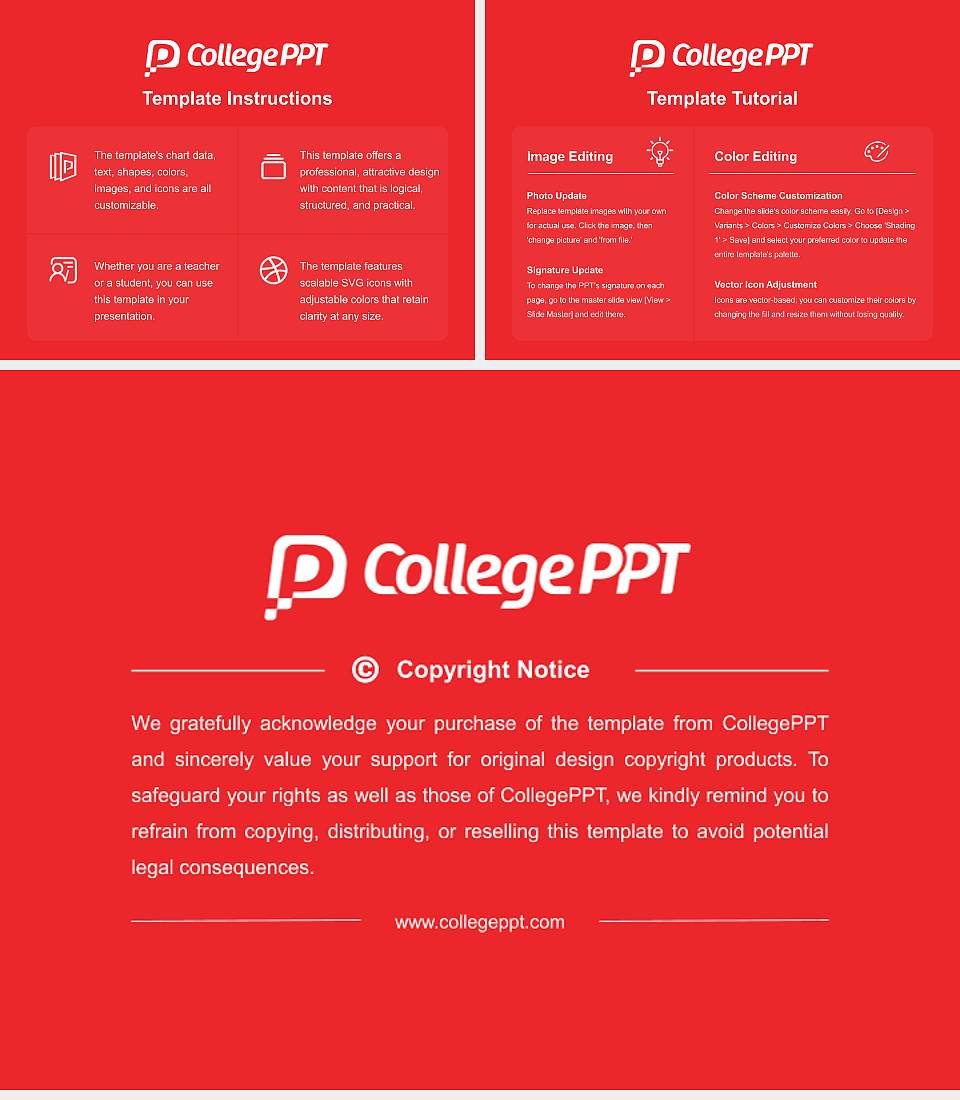 JEI University Course/Courseware Creation PPT Template4:3 ratio PPT effect preview image5