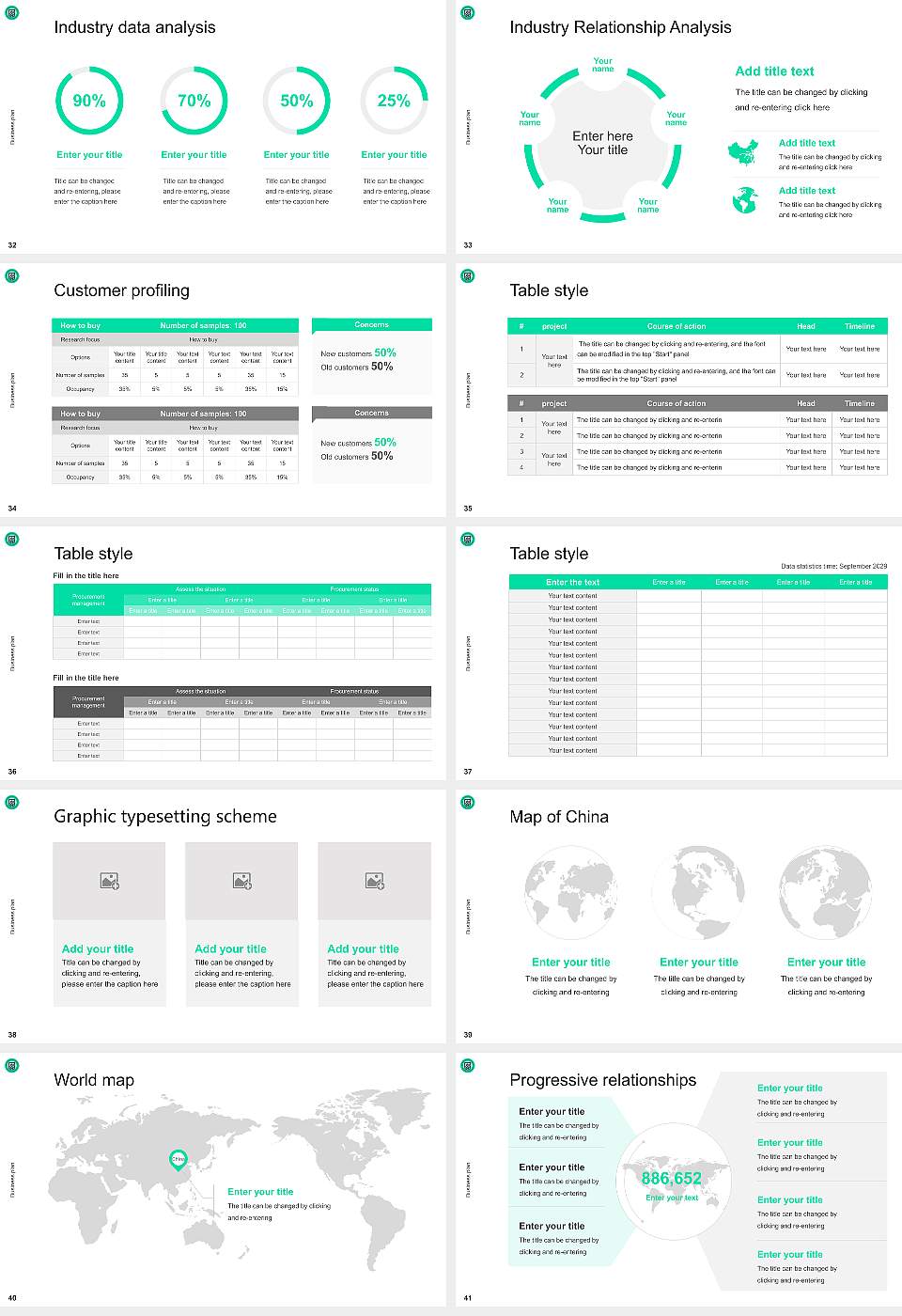 University of Exeter Competition/Entrepreneurship Contest PPT Template16:9 ratio PPT effect preview image5