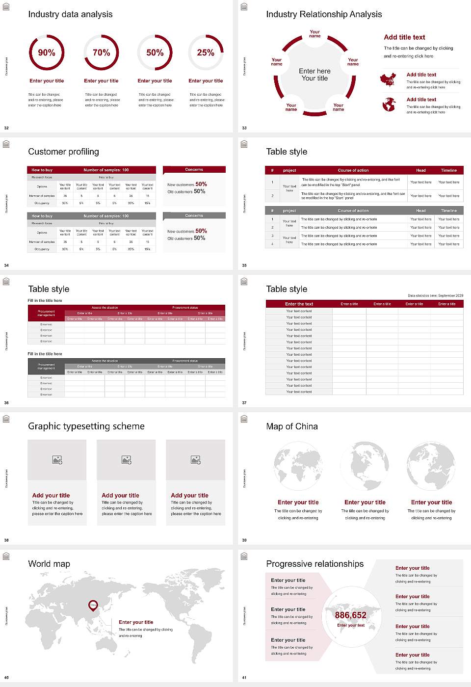 University of Ottawa Competition/Entrepreneurship Contest PPT Template16:9 ratio PPT effect preview image5