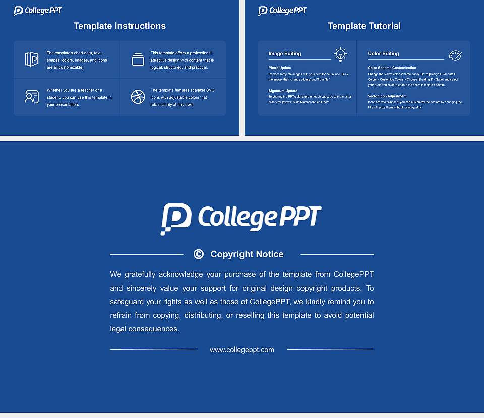 Pai Chai University Course/Courseware Creation PPT Template16:9 ratio PPT effect preview image5