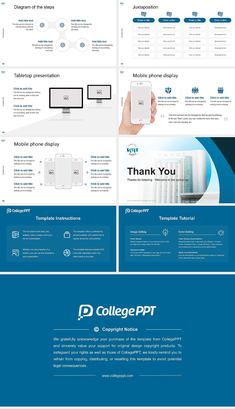 Soongsil University Competition/Entrepreneurship Contest PPT Template16:9 ratio PPT effect preview image9