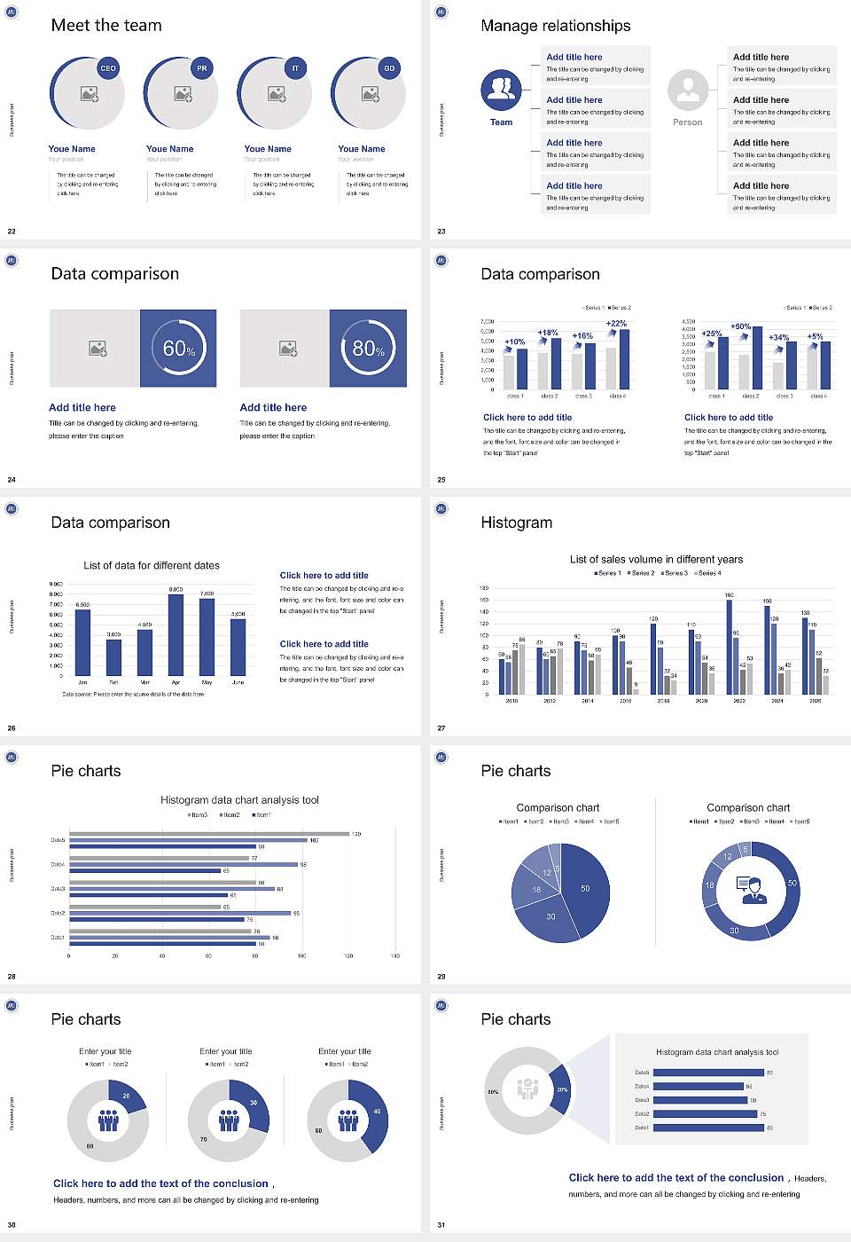 Jeju International University Competition/Entrepreneurship Contest PPT Template16:9 ratio PPT effect preview image4