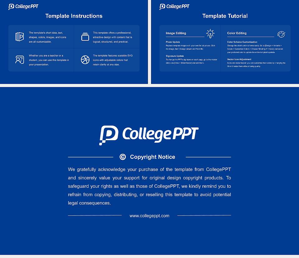 Namseoul University Course/Courseware Creation PPT Template16:9 ratio PPT effect preview image5