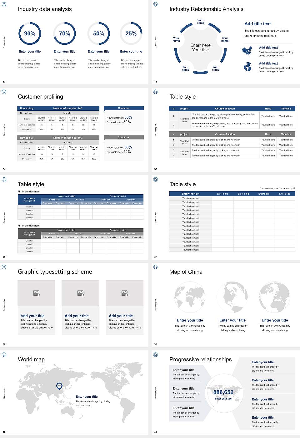 Hyogo University Competition/Entrepreneurship Contest PPT Template16:9 ratio PPT effect preview image5