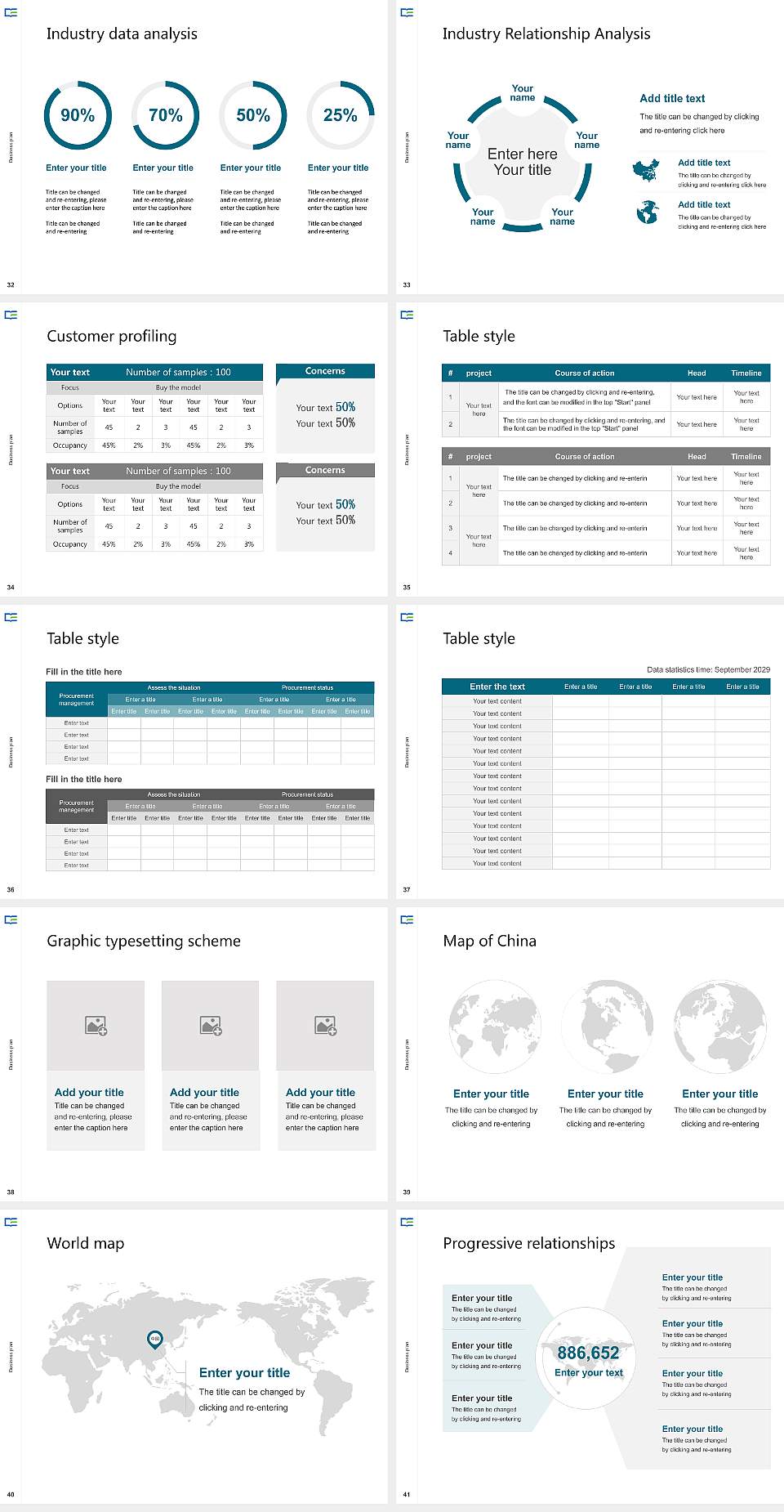Jeonnam State University Competition/Entrepreneurship Contest PPT Template4:3 ratio PPT effect preview image5