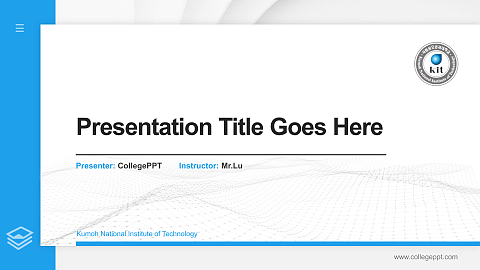 Kumoh National Institute of Technology Thesis Proposal/Graduation Defense PPT Template