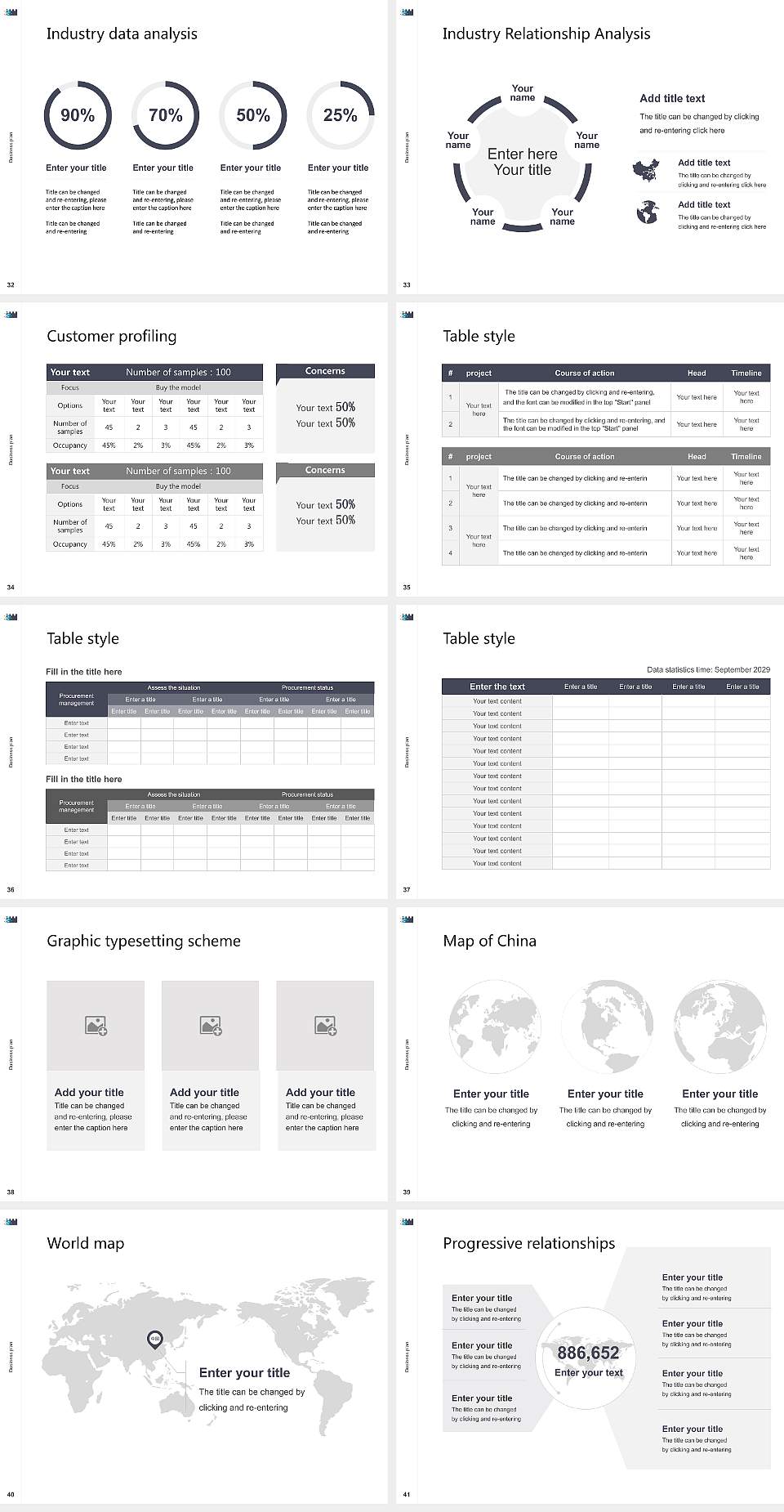 Royal Roads University Competition/Entrepreneurship Contest PPT Template4:3 ratio PPT effect preview image5