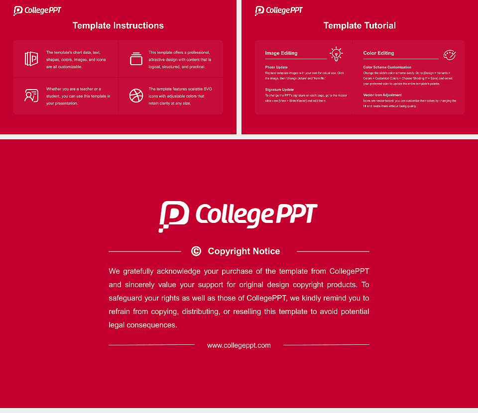 Sejong University Course/Courseware Creation PPT Template16:9 ratio PPT effect preview image5