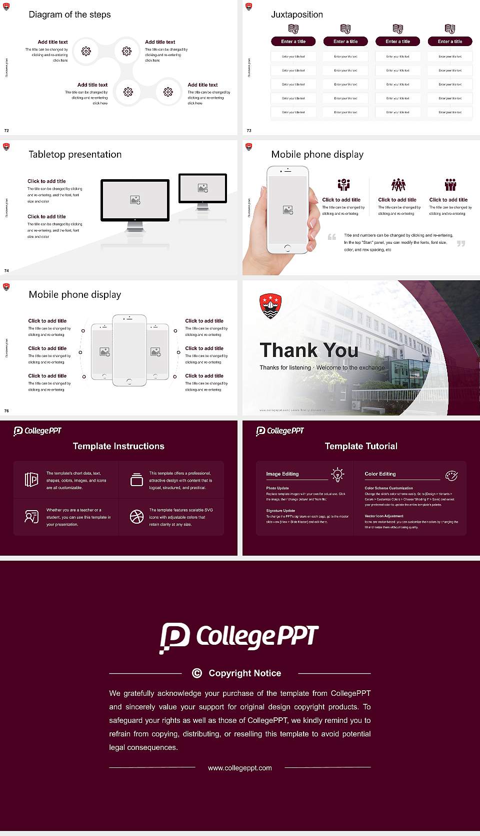 Leeds Trinity University Competition/Entrepreneurship Contest PPT Template16:9 ratio PPT effect preview image9