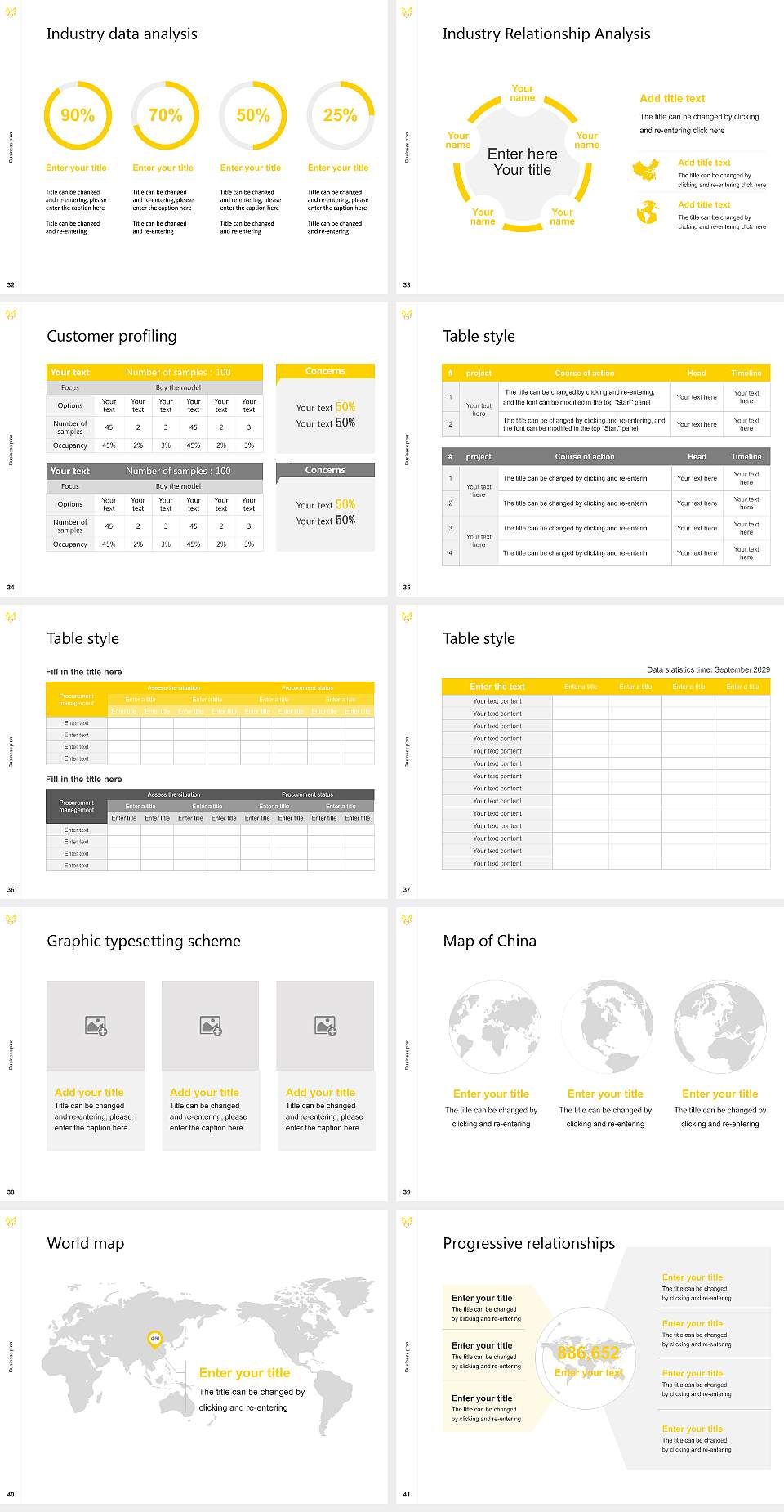 Japan Health Care College Competition/Entrepreneurship Contest PPT Template4:3 ratio PPT effect preview image5