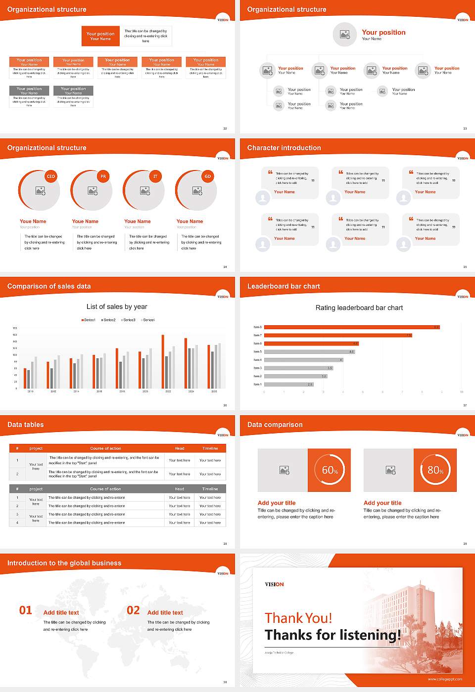 Jeonju Technical College Academic Presentation/Research Findings Report PPT Template16:9 ratio PPT effect preview image4