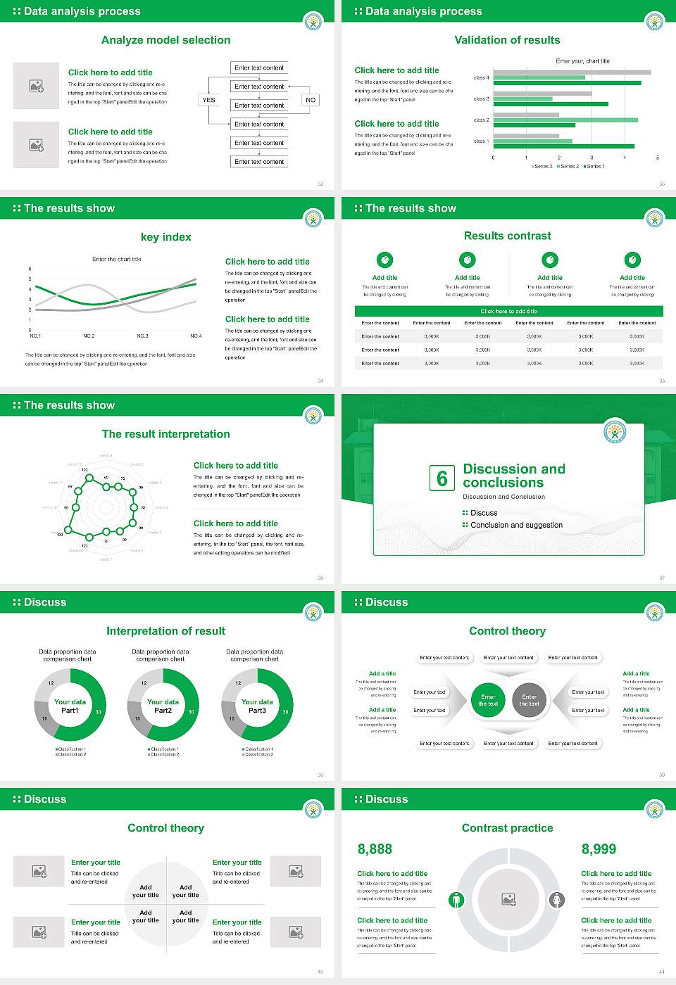 Kunjang University College Graduation Thesis Defense PPT Template16:9 ratio PPT effect preview image5