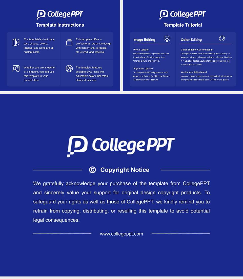 Korea Maritime & Ocean University Course/Courseware Creation PPT Template4:3 ratio PPT effect preview image5