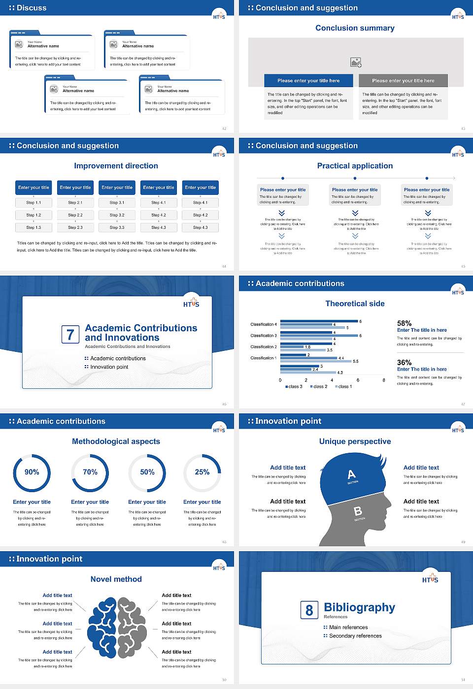 Honam Theological University and Seminary Graduation Thesis Defense PPT Template16:9 ratio PPT effect preview image6