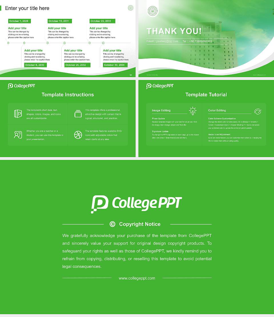 Konkuk University Lecture Sharing and Networking Event PPT Template16:9 ratio PPT effect preview image4