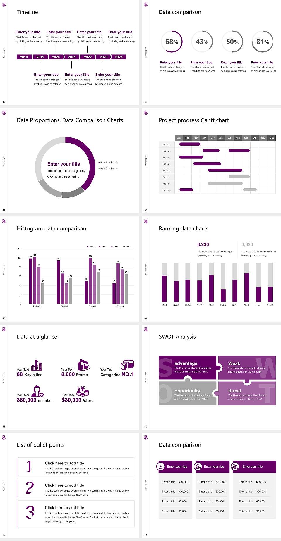 Fuji University Competition/Entrepreneurship Contest PPT Template4:3 ratio PPT effect preview image6