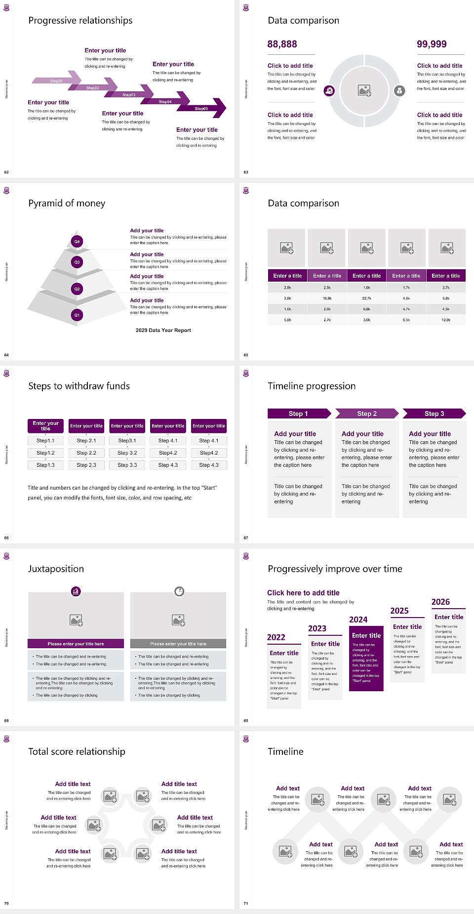 Fuji University Competition/Entrepreneurship Contest PPT Template4:3 ratio PPT effect preview image8